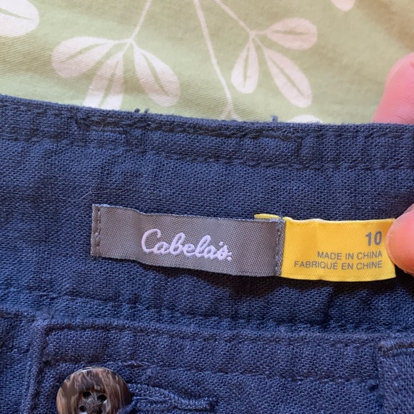 Cabela’s relaxed linen cargo pants - Picture 2 of 8